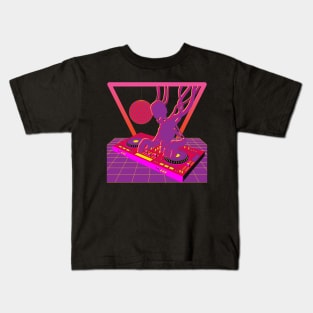 Cyberpunk Dj Kids T-Shirt